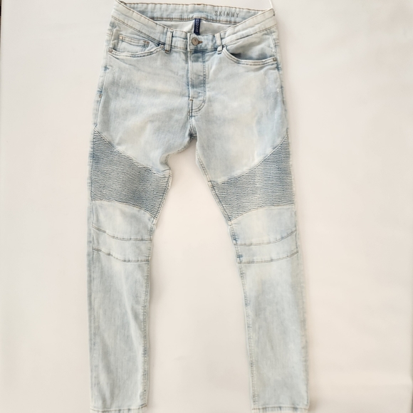 H&M Jeans Divided By Hm Denim Skinny Biker Jeans Poshmark
